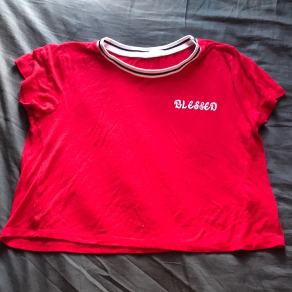 Red crop top - Picture 1 of 1